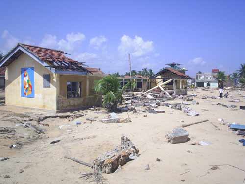 School destroyed