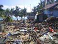 Devastation to homes