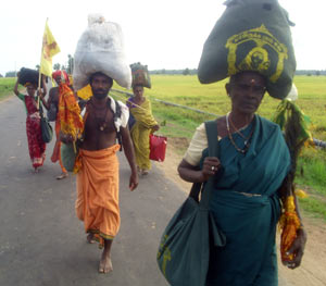 Veteran foot pilgrims still know and practice the inherited traditions of Pada Yatra, but they are fewer and fewer